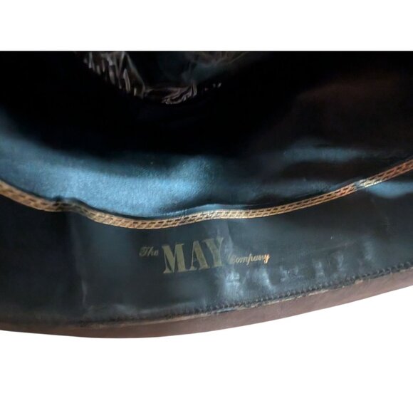 Mac Phergus Brown Fedora Hat Men's Size 7 Vintage 21 in Around - Picture 7 of 7